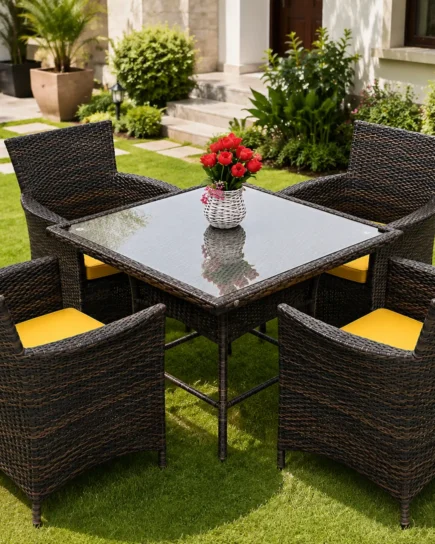 Royal Weave 4-Seater Garden Set