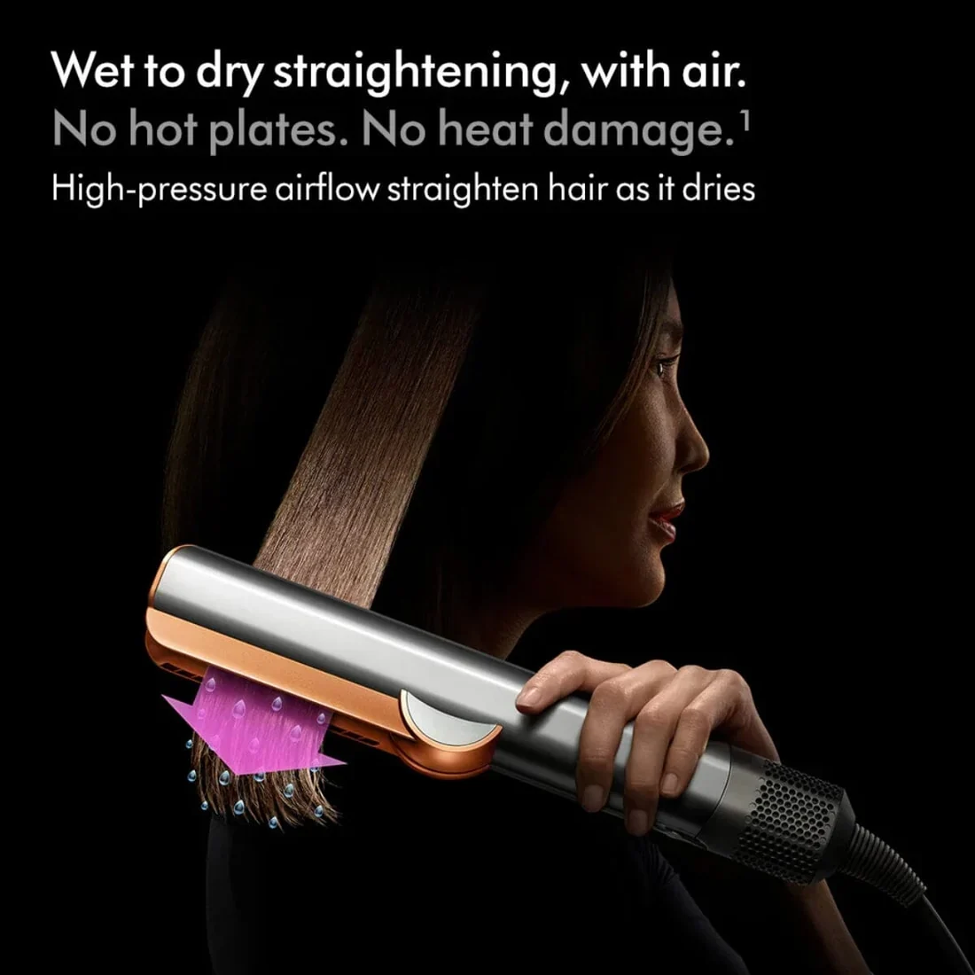 Dyson Airstrait™ Straightener Nickel Copper HT01 Dyson Airstrait™ Straightener Nickel Copper HT01 - Image 2