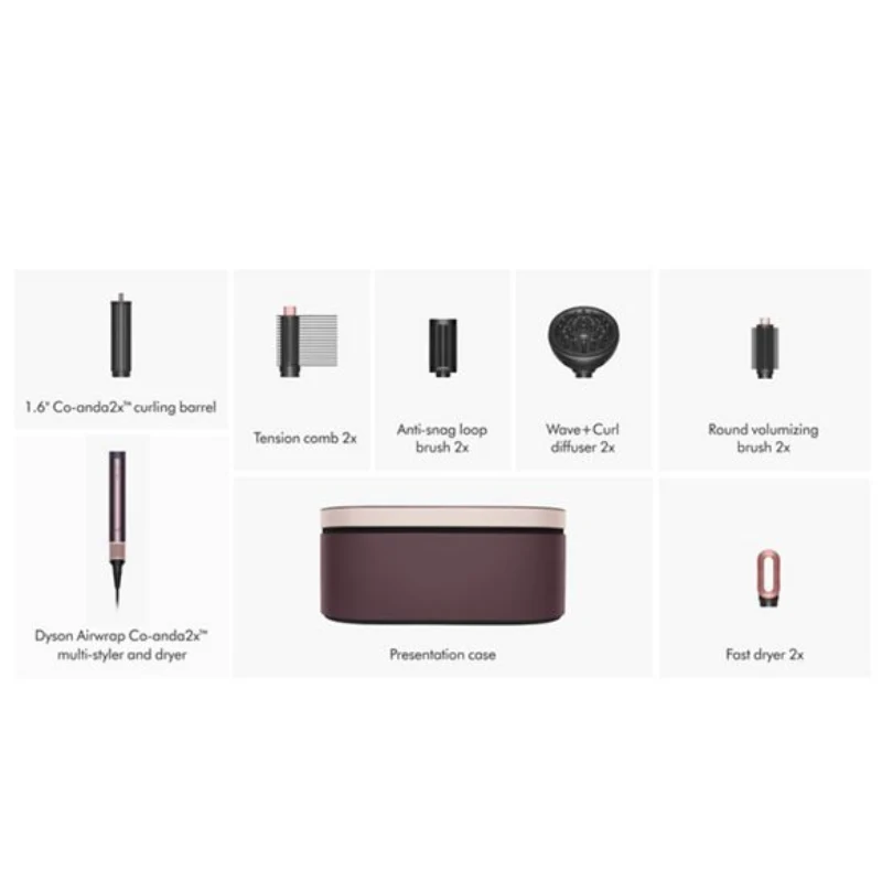 Dyson Airwrap Co-anda2x™ Multi-Styler and Dryer HS09 (Jasper Plum) Dyson Airwrap Co-anda2x™ Multi-Styler and Dryer HS09 (Jasper Plum) - Image 5