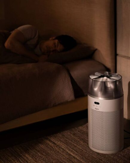 Dyson HushJet Purifier Compact (White/Silver)