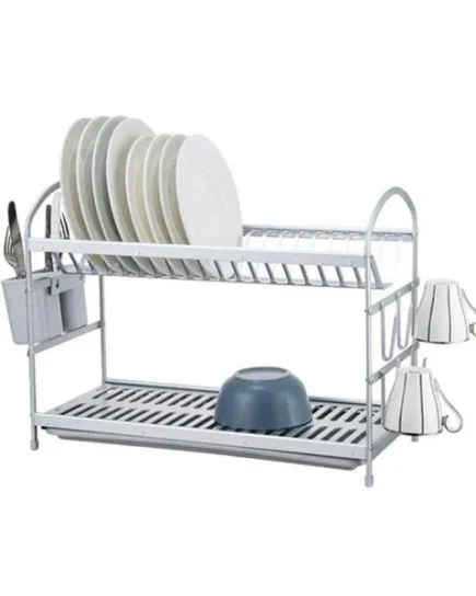 2 layer Dish Rack Aluminum