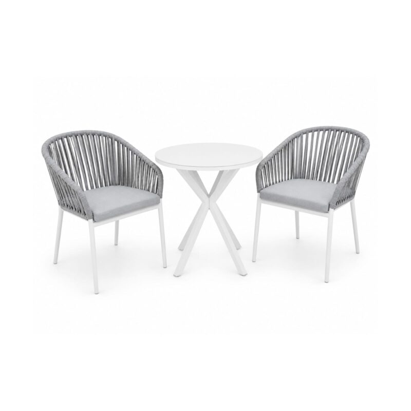 Luxe Woven Bistro Dining Set of 2