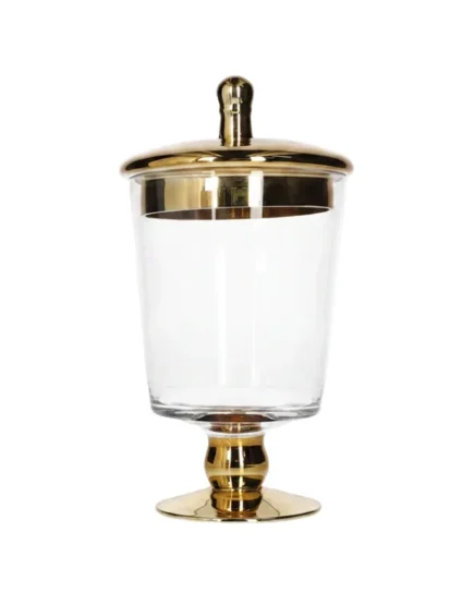 Glass Storage Jar 9.1x24cm 12c