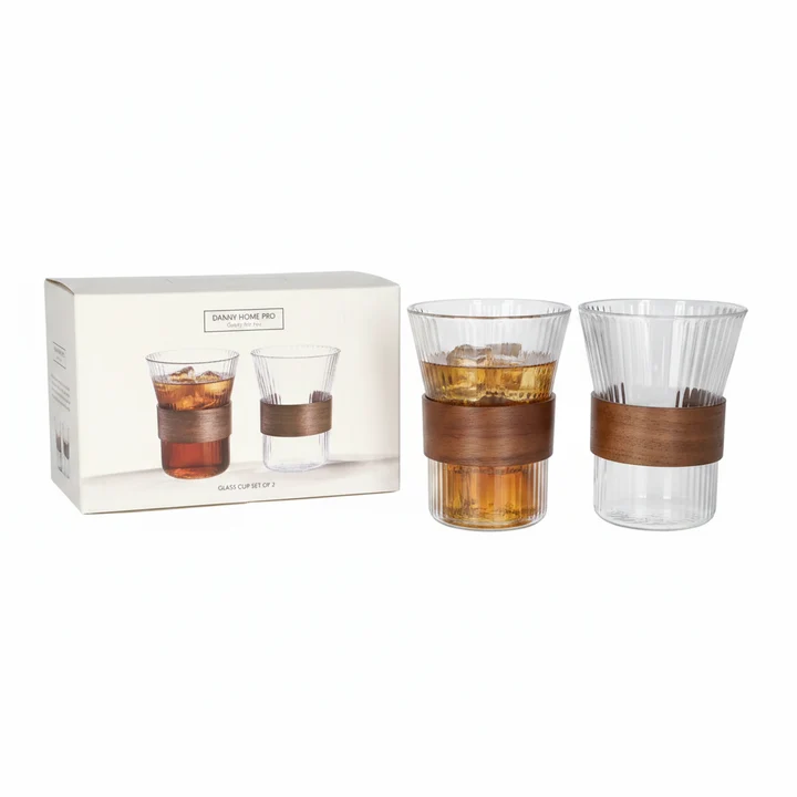 Glass Cup 2Pcs Set 310ml 24c Glass Cup 2Pcs Set 310ml 24c - Image 2