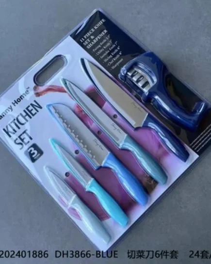 BLUE Knife Set 6Pcs