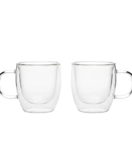 Double Walled Mug 300ml 2Pcs Set