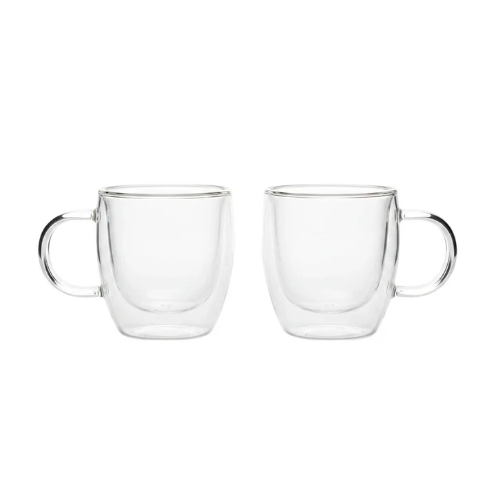 D-Walled Mug Set of 2Pcs 80ml D-Walled Mug Set of 2Pcs 80ml