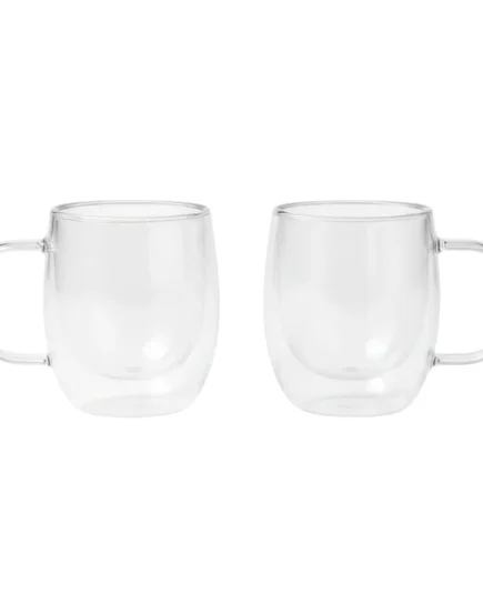 D-Walled Cup 80ml Set of 2Pcs  24c