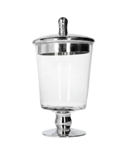 Glass Storage Jar 9.1x24cm 12c