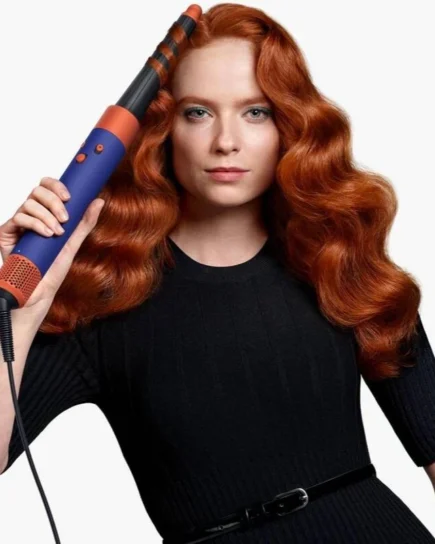Airwrap I.D., long barrel, straight+wavy model HS08 Prussian Blue