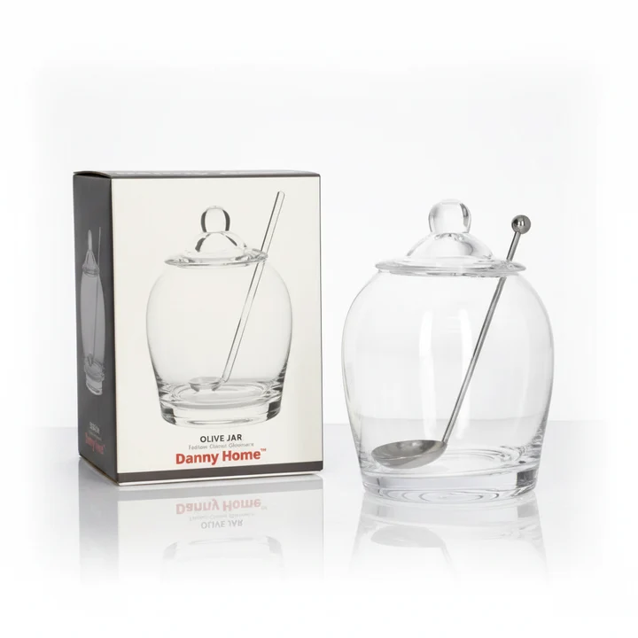 Glass Storage Jar 9x29x10cm Glass Storage Jar 9x29x10cm - Image 2